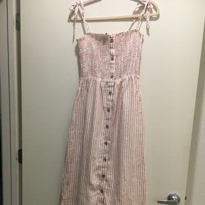 NWT Gap Pink Striped Romper